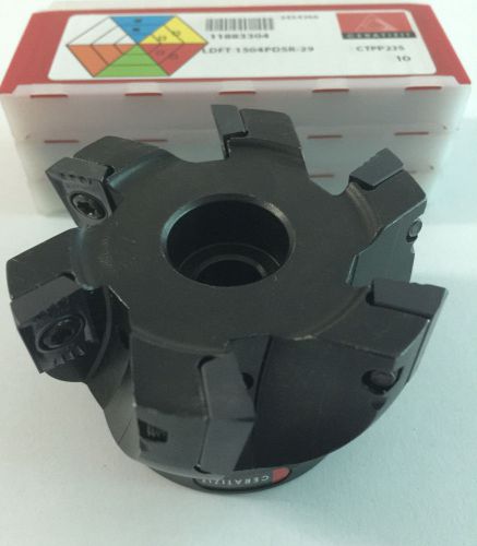 CERATIZIT MILLING HEAD 63mm. + 50 pcs. LDFT1504PDSR-29 ORIGINAL NEW