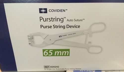 COVIDIEN PURSTRING AUTO SUTURE DEVICE 65MM REF# 020242 NIB QTY 3 EXP 9/2019