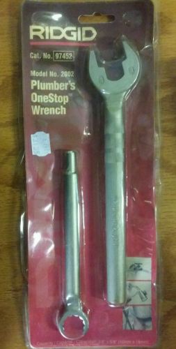 Ridgid Model 2002 One Stop Wrench Two In One