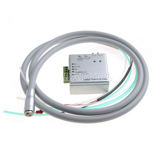 Silicone 6holes tube cable&amp;fiber optic handpiece light power control system 2015 for sale