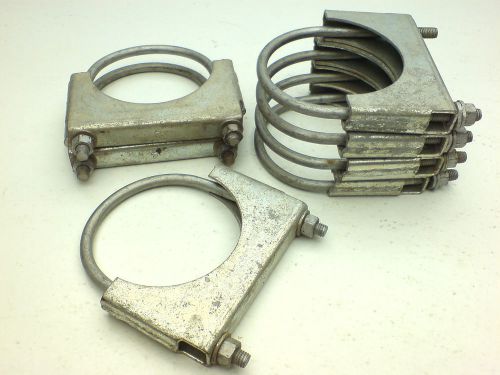 4&#034;pipe 7x clamps galvanized heavy duty for sale
