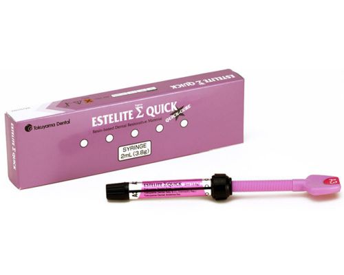 Tokuyama estelite sigma quick syringe of 3.8gm dental composite for sale