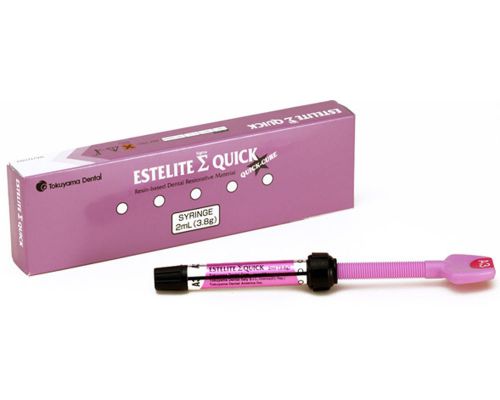 Tokuyama Estelite Sigma Quick Syringe of 3.8gm Dental Composite