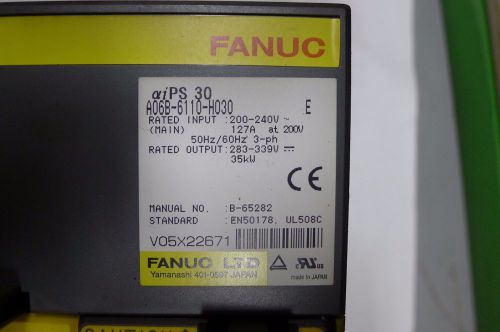 Used FANUC Servo amplifier Module A06B-6110-H030 A06B6110H030