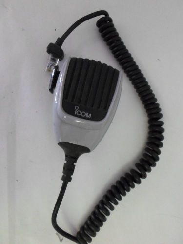 Used iCOM Heavy Duty Handheld Microphone with 8 Pin for 2-Way Radios