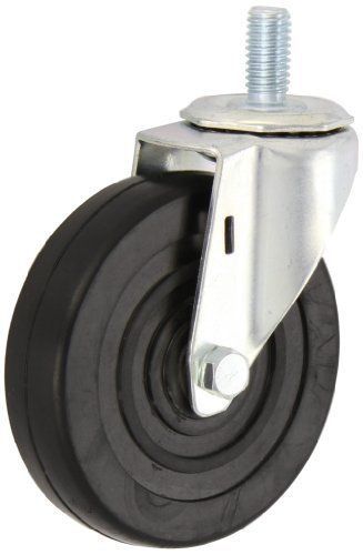 E.r. wagner stem caster  swivel  soft rubber wheel  delrin bearing  115 lbs capa for sale
