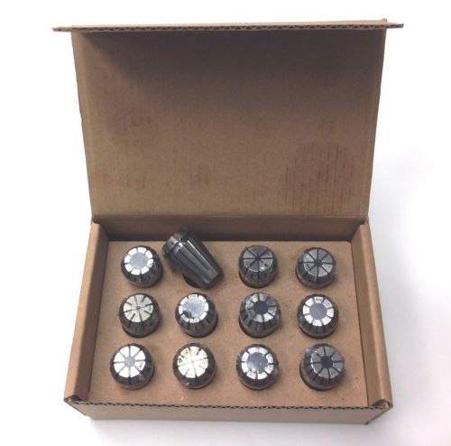 1/16~1/2 inch er20 12 piece spring collet set (3900-5205) for sale