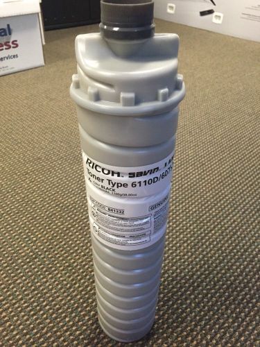 Genuine Ricoh Savin Lanier Black Toner Cartridge Type 6110D