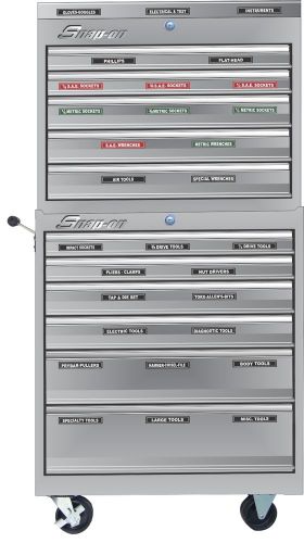 Magnetic TOOLBOX LABELS fits all Mac Tool  Boxes Tool Chest &amp; Shop Tool Cabinets