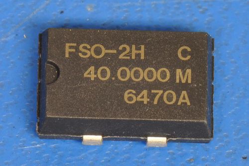 10-pcs oscillator/resonator frequency fox fso-2h 40.0000 2h400000 fso2h400000 for sale