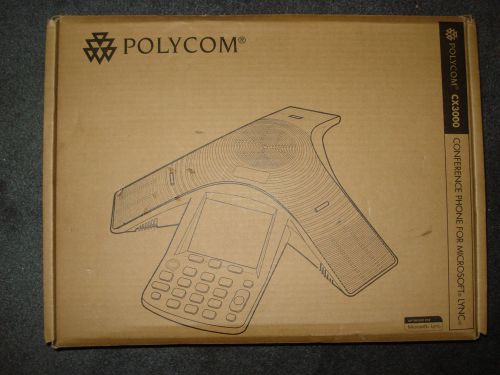 Polycom CX3000 IP Conference Phone Microsoft for Business (Lync)