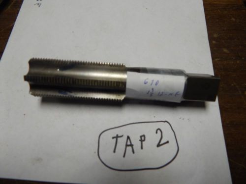 GTD  1-3/8&#034;-12NF Threading Tap  6 Flute