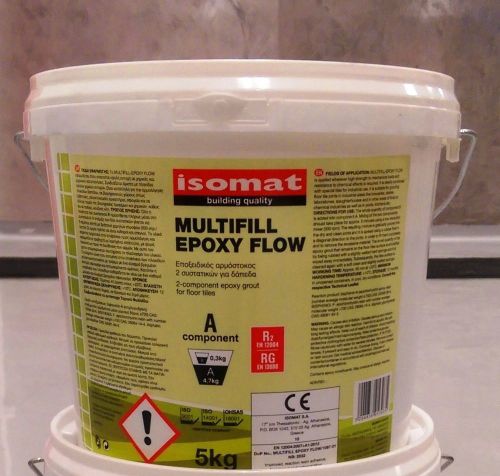 Isomat Multifill-Epoxy Flow (5kg) - Epoxy Tile Grout / Adhesive for Floors