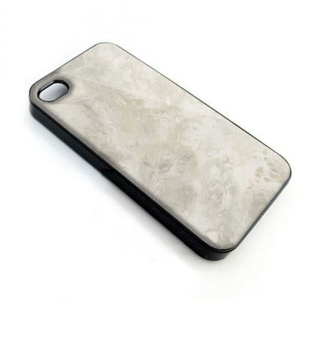Pearl White Marble Faux Stone cover Smartphone iPhone 4,5,6 Samsung Galaxy
