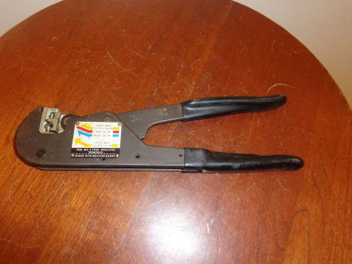 Thomas &amp; Betts Shure Stake Ratcheting Crimpers WT-145A for MIL-T-7928 Terminals