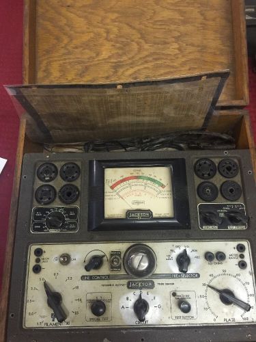 Antique Precision Volt OHM Meter Series  1927 Early TV Technology Tube Repair !