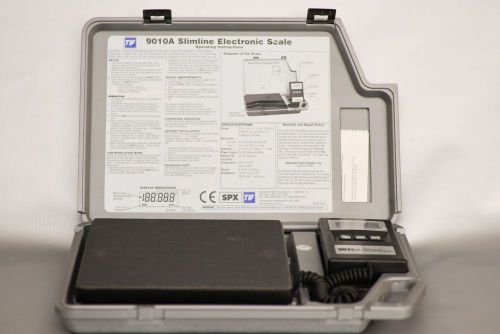TIF Instruments TIF9010A Slimline HVAC Refrigeration Electronic Charging Scale