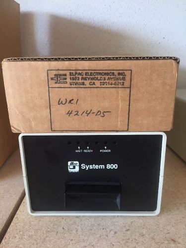 Ilco Unican System 800 Hotel Card Reader System Program Model # 502839 NEW
