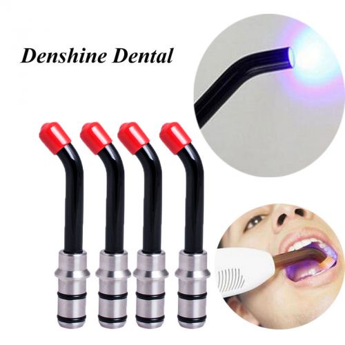 4 Pcs Dental Optical Fiber Curing Light Guide Rod Tip Light Guide Stick 12*21mm