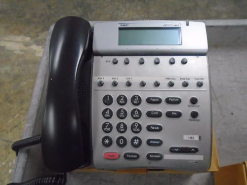 **Final Call** LOT OF 3  NEC Dterm 80 Telephone  DTH-8D-2 (BK) TEL 780571