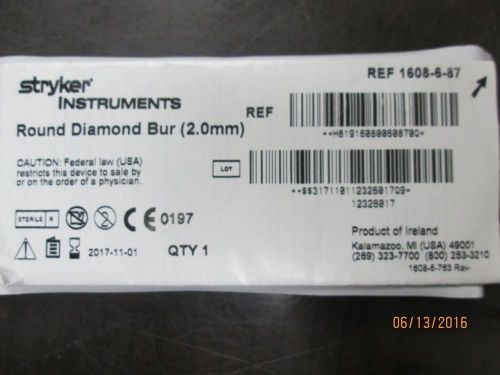 Stryker Round Diamond Ref. 1608-6-87