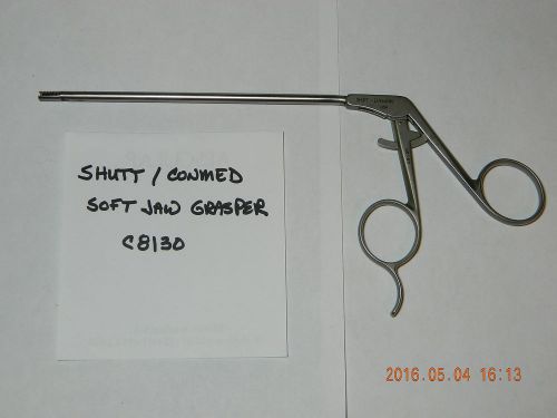Shutt/Conmed/Linvatec 3.4mm Soft Jaw Straight Grasper C1380