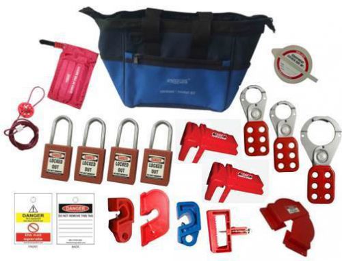 Krm loto - osha lockout tagout maintainence kit for sale