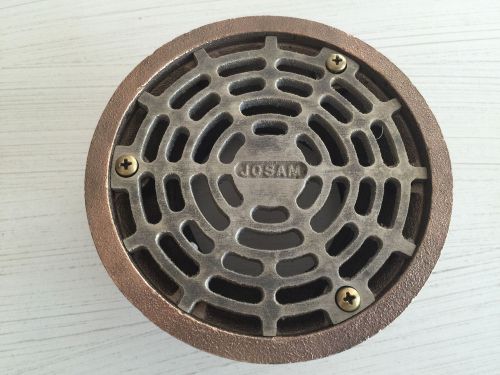 Josam adjustable strainer floor drain: 6d body/6a cover for sale