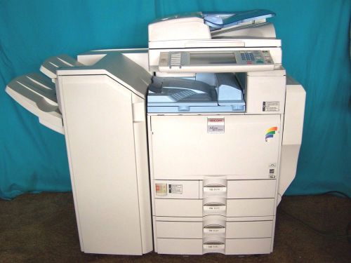 RICOH MPC5501 COLOR COPIER,NETWORK PRINTER AND SCANNER WITH LOW COPY COUNT