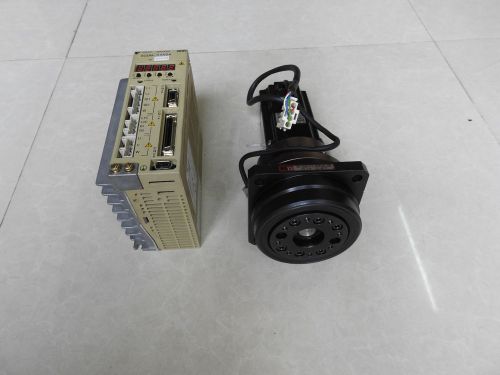 YASKAWA SGDM-04ADA,SGMAH-04A1AGB01 &amp; Harmonic CP-25A-11 Gear Reducer Ratio: 1/11