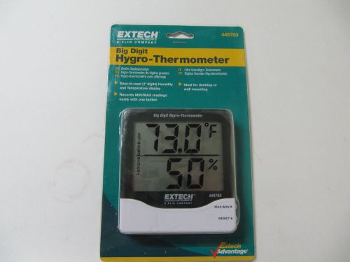 Extech Big Digit Hygro Thermometer 445703