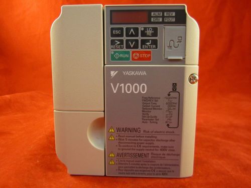 Yaskawa Inverter CIMR-VT4A0005BAA V1000/3PH/460V/2HP