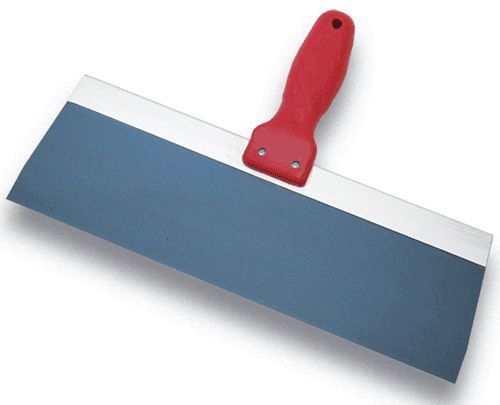 TAPING KNIFE,12X3&#034; BLUE STEEL