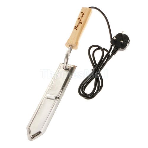 Electric Scraping Honey Extractor Uncapping Stainless Beekeeping Tool UKPlug
