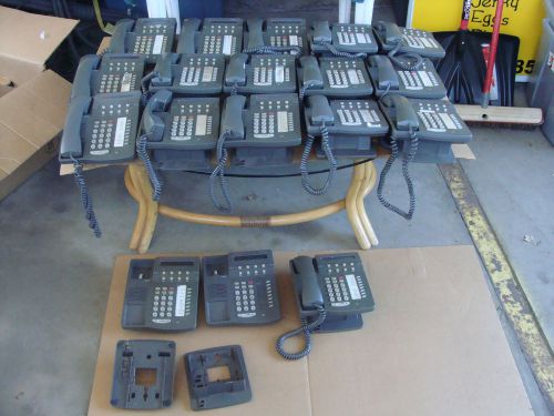 Lot of 16 AVAYA 6408D + Telecom Telephone Phone + Bonus