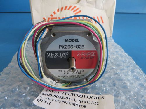 Asyst 6400-0048-01 Oriental Motors Vexta PK266-02B Stepper Motor 1.8° Step