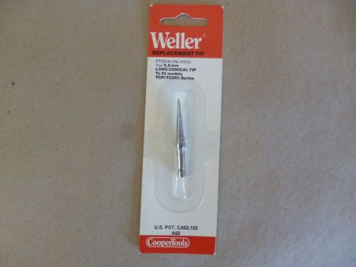 Weller PTO6 Long Conical Soldering Iron Tip, 1/32&#034;, 600 F , 47315