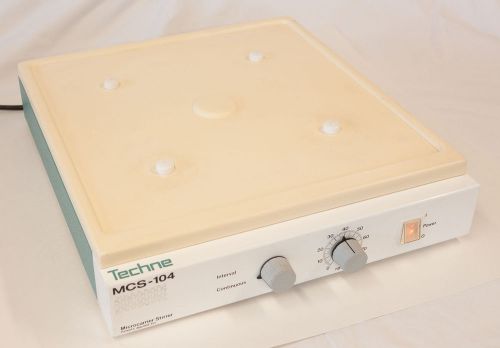 Techne MCS - 104 Microcarrier Stirrer | Gently Used | Excel. Working Condition