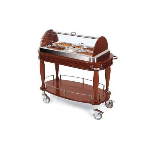 New Lakeside 70162 Appetizer Cart-Bordeaux