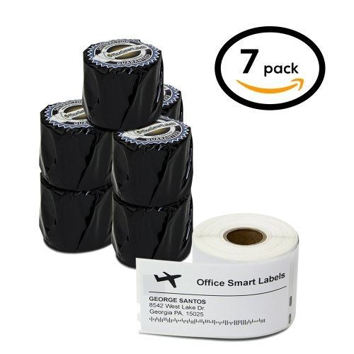 Dymo Compatible 30573 - 2-1/8&#034; x 4&#034; Shipping Labels (7 Rolls - 240 Labels Per