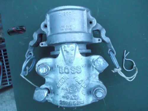 Dixon boss 2&#034; c-200 hose fitting &amp; compression clamp-- cam-lock female for sale
