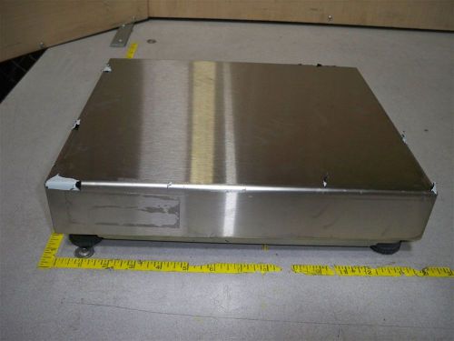 Mettler toledo ps60 shipping scale 150lb x 0.05lb w/stainless steel platter for sale