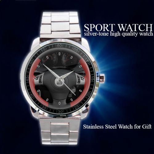 2008 Red Saturn Sky 2-door Convertible Steering Wheel Sport Metal Watch