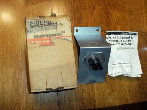 Honeywell Pneumatic Manual Position Switch SP970B 1003