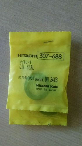 (2) Hitachi 307-688 Oil Seal Rotary Hammer Drill DH24PB3