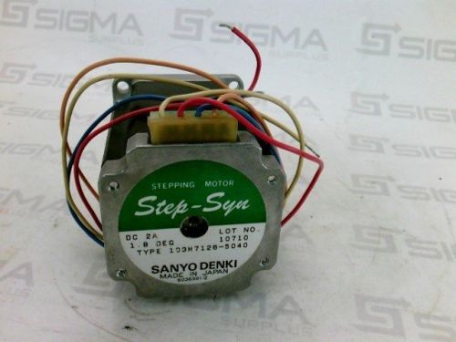 Sanyo Denki 103H7128-5040 Step-Syn Stepping Motor