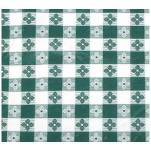 Winco TBCO-70G, 52x70-Inch Green Oblong Table Cloth