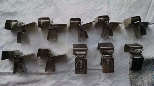 10 Piece Rug Display Hanger Clamps Maybe Galt