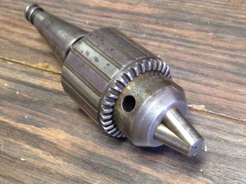 JACOBS DRILL CHUCK NO. 34 0-1/2&#034; W/ MOORE SHANK