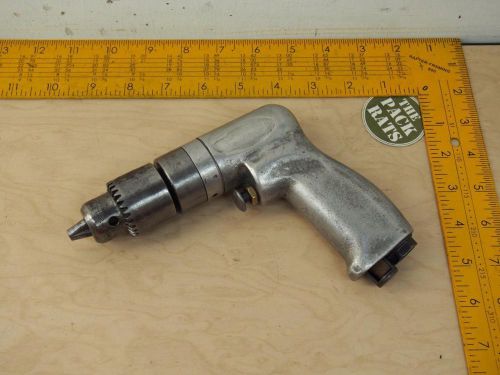 Pan american tool corp nova 3200 rpm pneumatic aircraft air drill 3/8&#034; chuck usa for sale